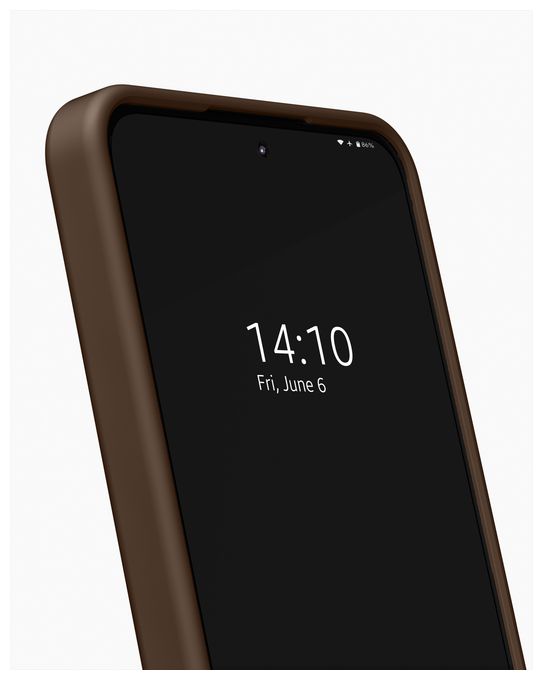 Silicone Case MagSafe für Samsung Galaxy A57 (Mocha Mousse) 
