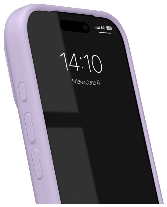 Silicone Case MagSafe Cover für Apple iPhone 17 Pro Max (Lavender Milk) 