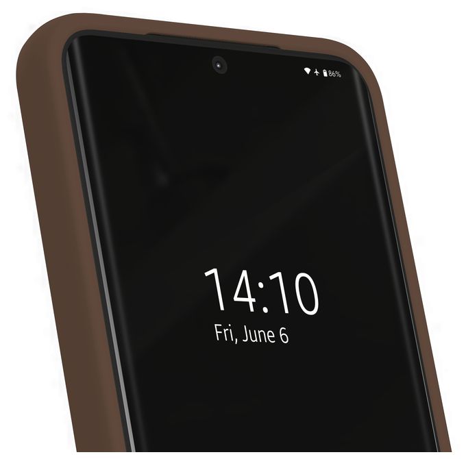 Silicone Case MagSafe Cover für Samsung Galaxy S26+ (Mocha Mousse) 