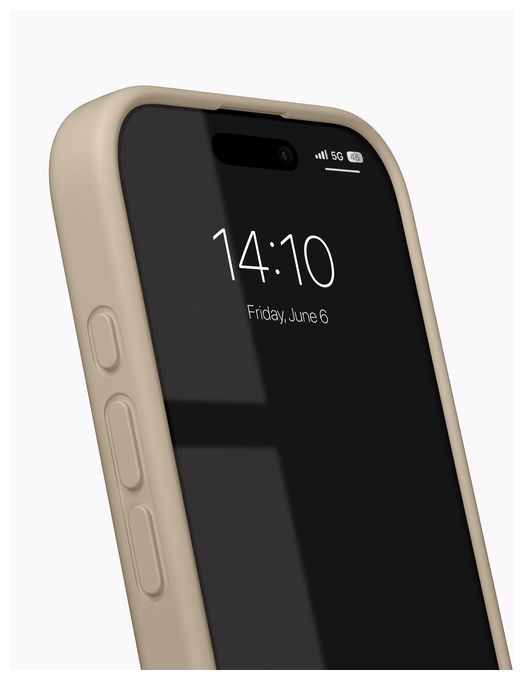 Silicone Case MagSafe Cover für Apple iPhone 17 (Perfect Beige) 