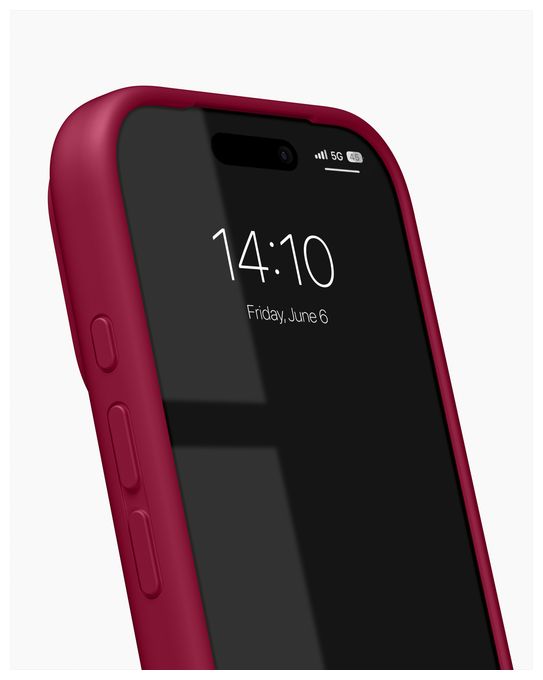 Silicone Case MagSafe Cover für Apple iPhone 17 Pro Max (Cranberry) 