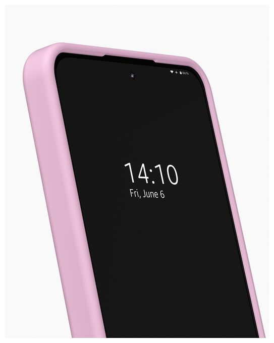 Silicone Case MagSafe für Samsung Galaxy A57 (Bubblegum Pink) 