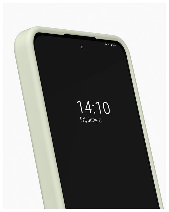 Silicone Case MagSafe für Samsung Galaxy A37 (Sage Green) 