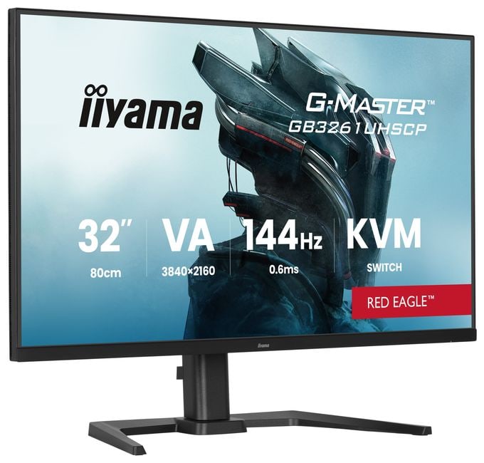 4K Ultra HD Monitor 80 cm (31.5 Zoll) 16:9 400 cd/m²  G-Master GB3261UHSCP-B1 (Schwarz) 