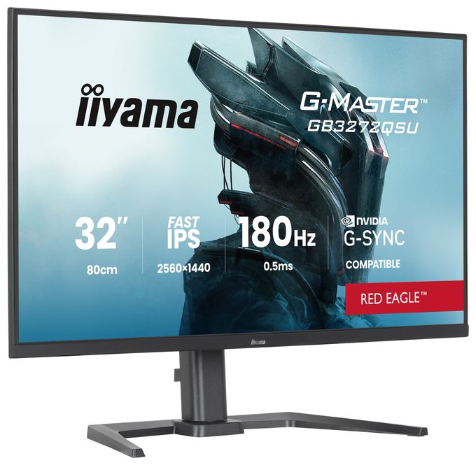 Quad HD Monitor 80 cm (31.5 Zoll) 16:9 400 cd/m²  G-Master GB3272QSU-B1 (Schwarz) 