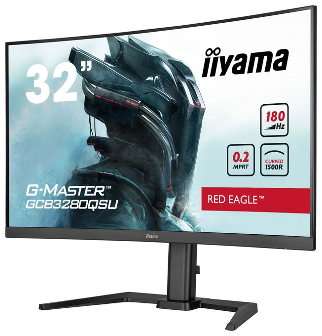 Quad HD Monitor 80 cm (31.5 Zoll) 16:9 0,2 ms 350 cd/m²  G-Master GCB3280QSU-B2 (Schwarz) 