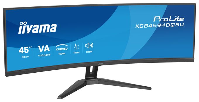 Quad HD Monitor 113 cm ( 44.5 Zoll) 32:9 2 ms 450 cd/m²  ProLite XCB4594DQSU-B1 (Schwarz) 