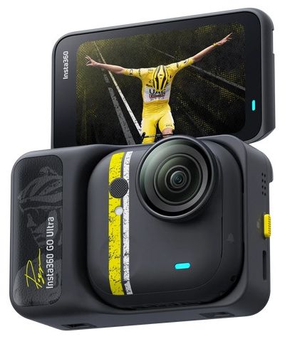 8192 x 6144 Pixel Actioncam 156° 50 MP  Go Ultra (Schwarz/Gelb) 