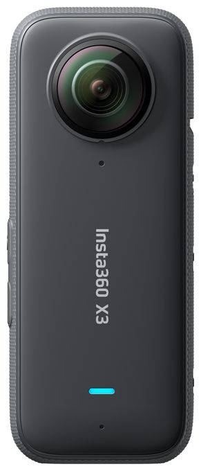 11968 x 5984 Pixel Aktion Kamera 360° 72 MP  X3 Standard (Schwarz) 
