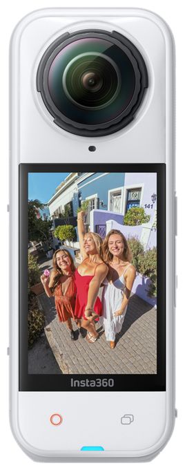 11904 x 5952 Pixel Aktion Kamera 360° 72 MP  X5 Limited Edition (Weiß) 