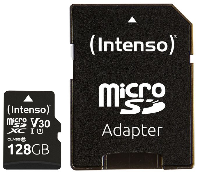 MicroSDXC Speicherkarte 128 GB Class 3 (U3) Klasse 10 3433491 