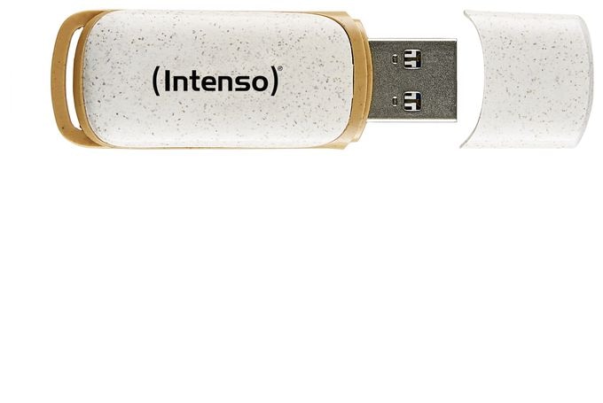 USB Typ-A Stick 32 GB  Green Line (Beige, Braun) 