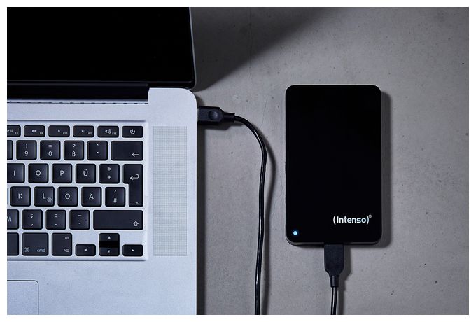 4 TB externe Festplatte 2.5"  Memory Case (Schwarz) 