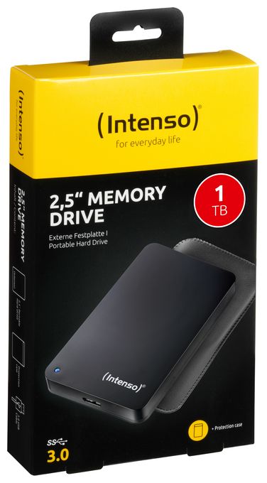 1 TB externe Festplatte 2.5"  Memory Drive (Schwarz) 