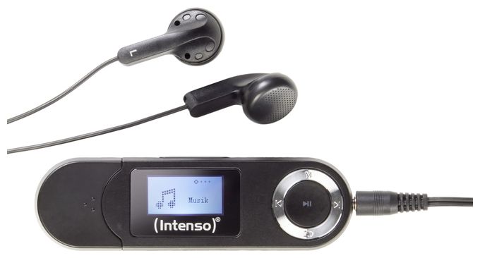 MP3 Spieler 16 GB  Music Walker (Schwarz) 