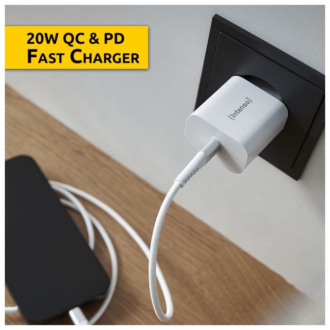 Power Adapter W20C, 20W, USB-C Anschluss, weiß 