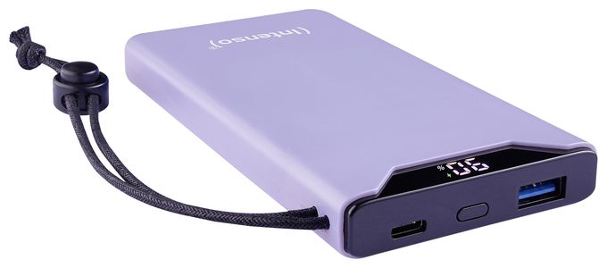 Powerbank, 10.000 mAh, Power Delivery & Quick Charge, lila 