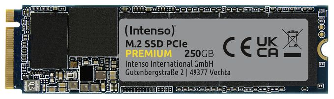 250 GB SSD PCI Express 3.0 M.2 Premium 
