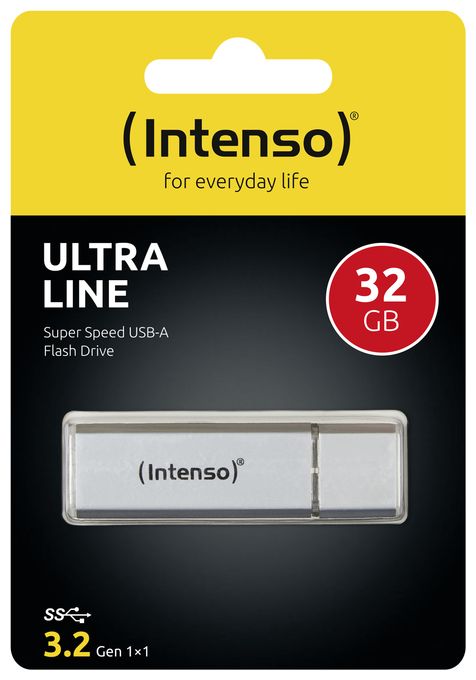 USB Typ-A Stick 64 GB  Ultra Line (Silber) 