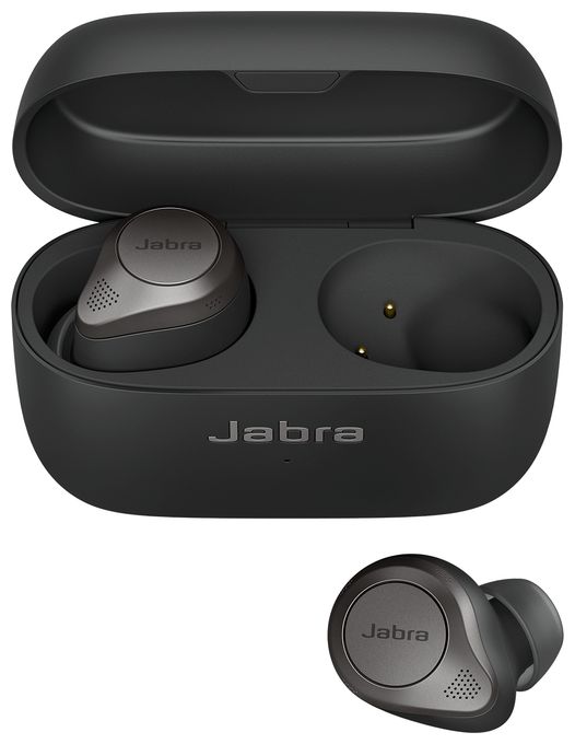 Bluetooth Kopfhörer Kabellos TWS 7 h Laufzeit IPX4 USB Typ-C  Elite 85t (Schwarz, Titan) 