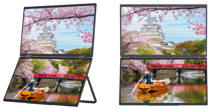 Full HD Monitor 39,6 cm (15.6 Zoll) 16:9 20 ms 250 cd/m²  JN-DMD-IPS156F (Schwarz) 