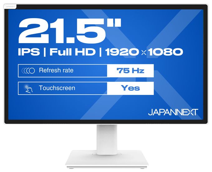 Full HD Monitor 54,6 cm (21.5 Zoll) 16:9 8 ms 250 cd/m²  JN-IPS2152FHDR-T (Weiß) 