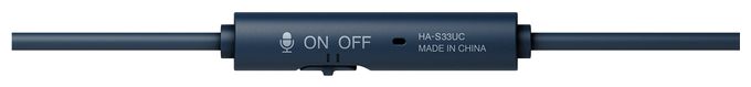 Ohraufliegender Kopfhörer Kabelgebunden USB Typ-C  HAS33UC (Schwarz, Blau) 