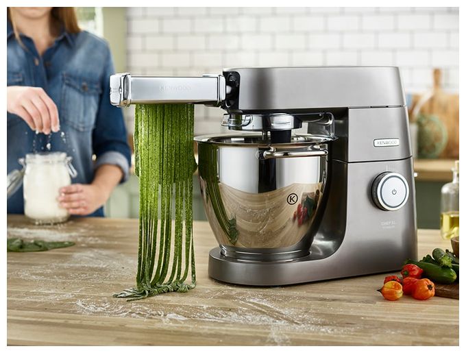 Nudelschneider KAX981ME Fettuccine-Schneideinsatz für Chef und kMix Küchenmaschinen 