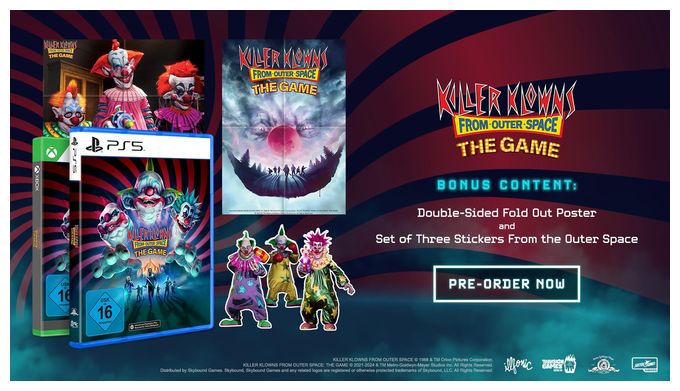 Killer Klowns from Outer Space: The Game (PlayStation 5) 