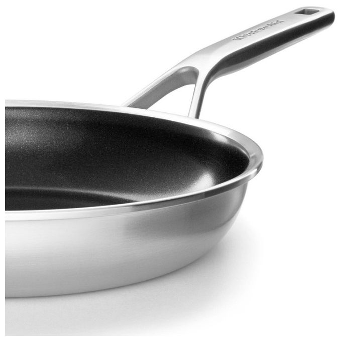  Multiply Bratpfanne 24cm (Schwarz, Edelstahl) 