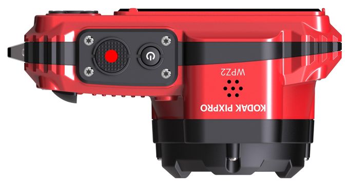 Kompaktkamera 4x Opt. Zoom  Pixpro WPZ2 Set inkl. 16GB SD-Karte und Zweitakku (Rot) 