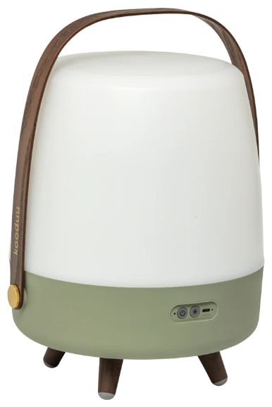 10 W Bluetooth Lautsprecher Laufzeit bis 11 h  Lite-up Play 2.0 (Grün, Weiß, Holz) 