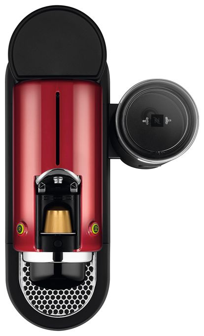 Nespresso Kapselmaschine 19 bar 1,0 l  XN7615 CitiZ&Milk (Rot) 