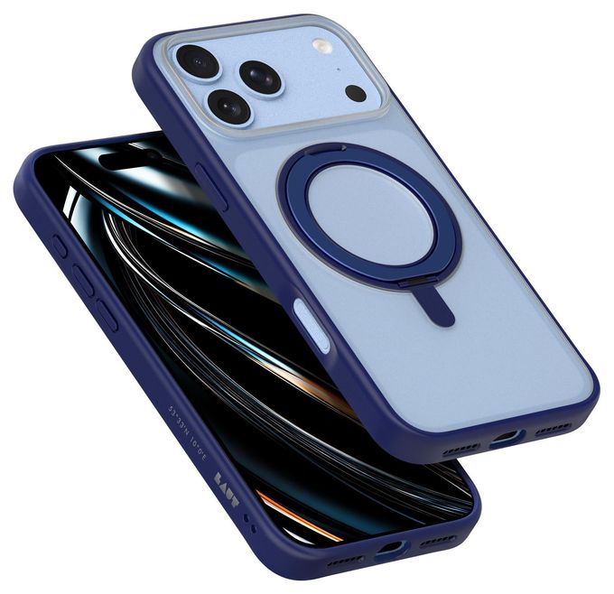 Cover für Apple iPhone 18 Pro Max  Flexi Protect (Navy, Blau) 