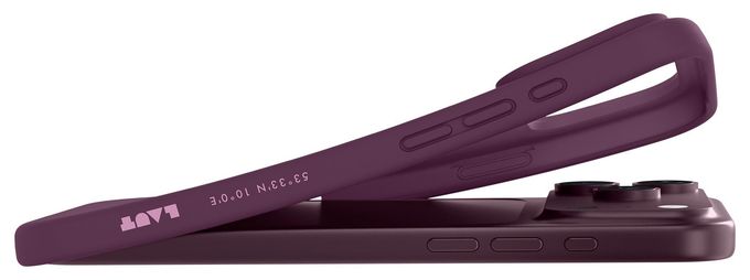 Cover für Apple iPhone 18 Pro Max  Huex Slim (Burgund) 