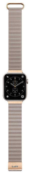 Armband Watch Series 4-10/Watch SE/Watch Ultra 40/41/42 mm  Novi Luxe (Beige) 