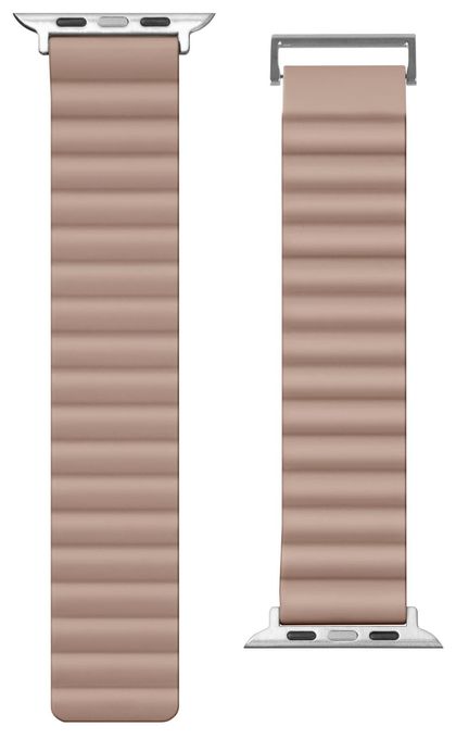 Armband Watch Series 4-10/Watch SE/Watch Ultra 40/41/42 mm  Novi Sport (Beige, Karamell) 