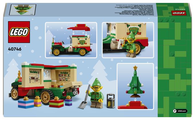 Lieferwagen des Weihnachtsmanns 