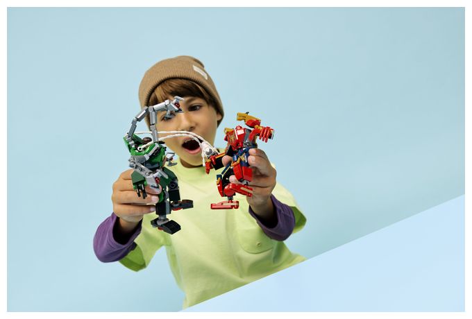 Mech-Duell: Spider-Man vs. Doc Ock 