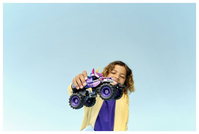 Monster JamTM Sparkle SmashTM mit Rückziehmotor 