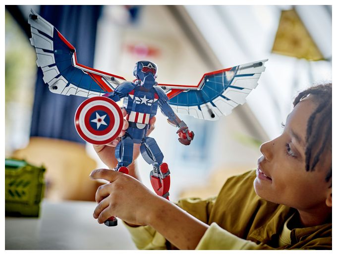 New Captain America Baufigur 