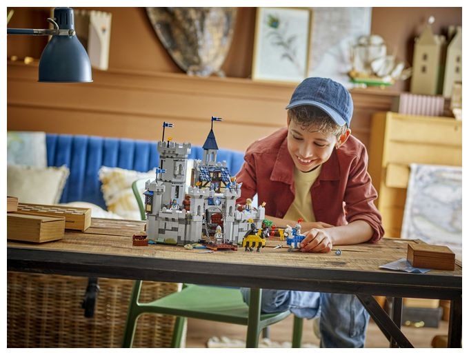 Ritterburg im Mittelalter 