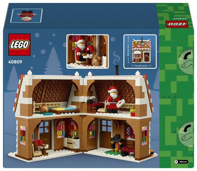 Weihnachtliches Lebkuchenhaus 
