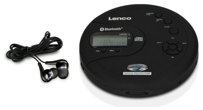 CD Player  CD-300BK portabler (Schwarz) 