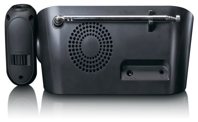 DAB+, FM Radio Uhr  CR-615 (Schwarz) 