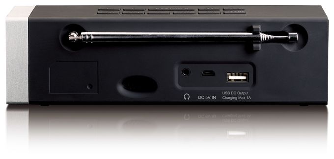 DAB+, FM Radio Uhr  CR-630 (Schwarz) 