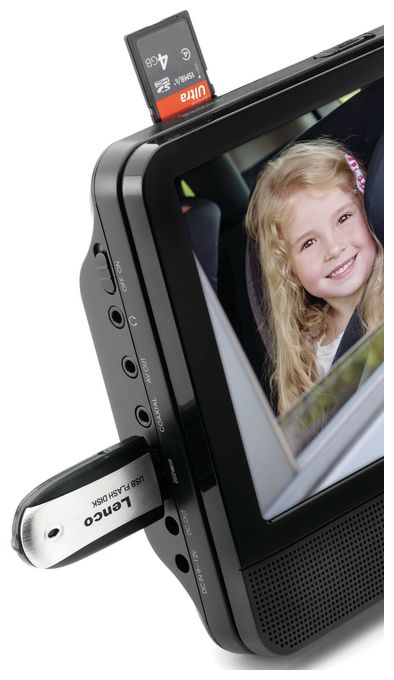 22,9 cm (9 Zoll) Tragbarer DVD-Player CD, CD-R, CD-RW, DVD+R, DVD+RW, DVD-R, DVD-RW DVP-939 