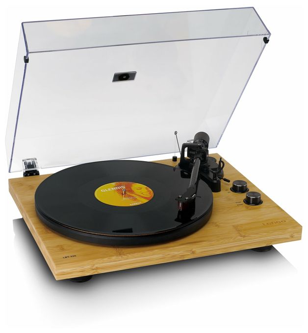 Audio-Plattenspieler mit Riemenantrieb  LBT-335BA (Holz) 