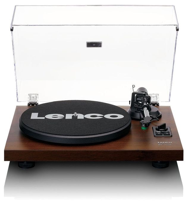 Audio-Plattenspieler mit Riemenantrieb  LS-600 (Schwarz, Holz) 