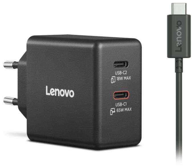 Dual USB-C 65W GaN Charger 